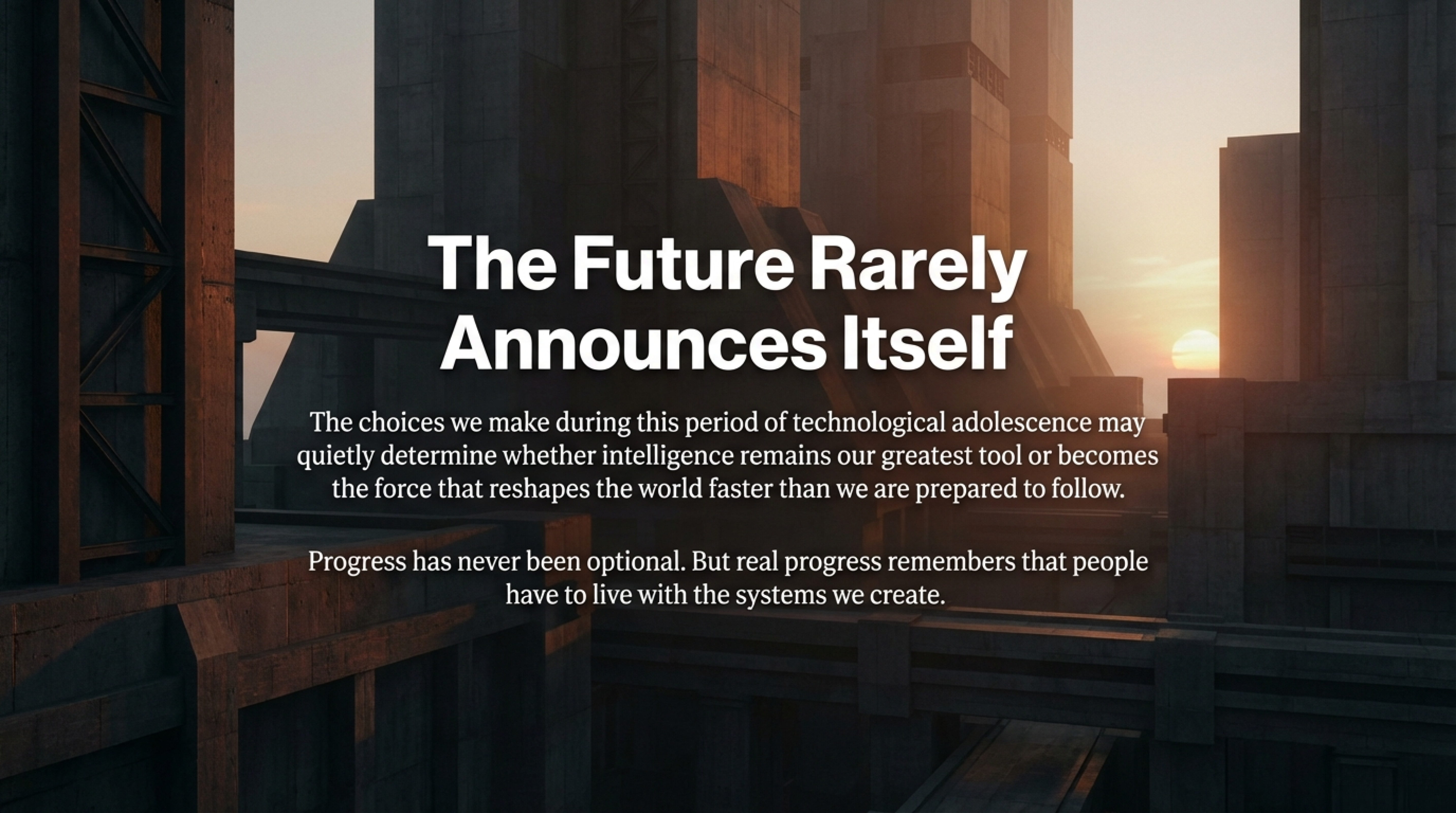 Technological Adolescence Illustration 4